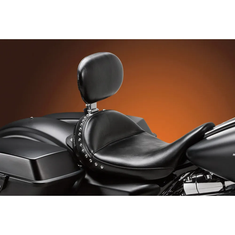Le Pera Sella singola Monterey con schienale per Harley