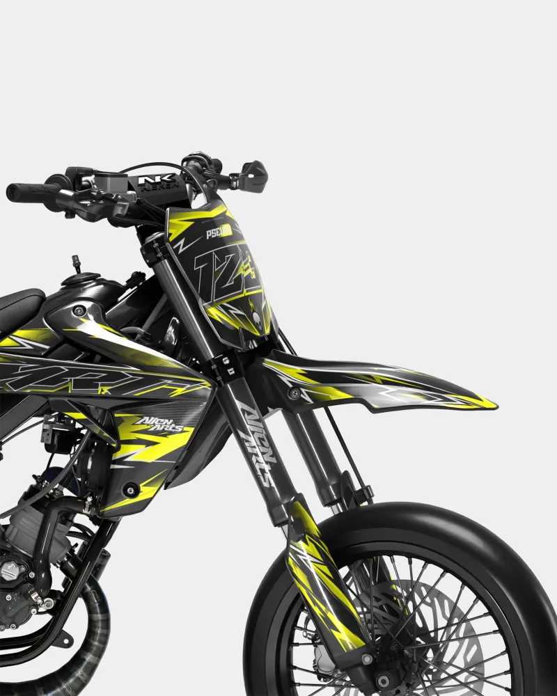 PIQUE - Kit decorativo RIEJU 50cc - Giallo