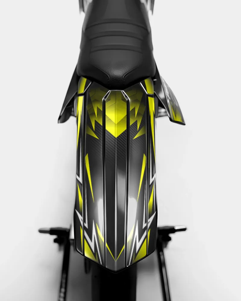PIQUE - Kit decorativo RIEJU 50cc - Giallo