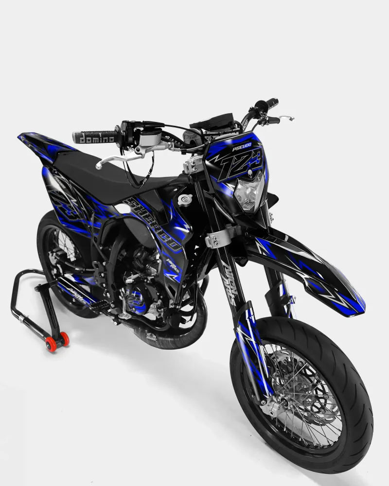 PIQUE - Kit decorativo SHERCO 50cc - Blu scuro