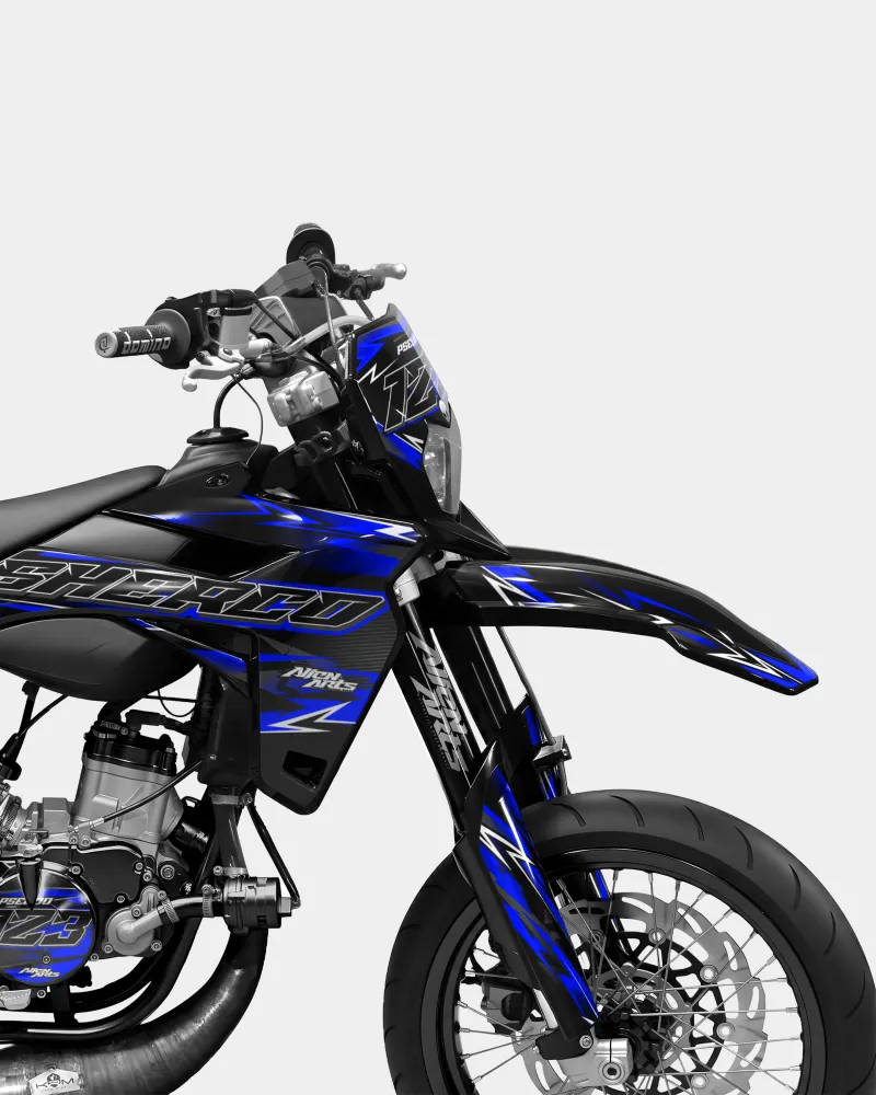 PIQUE - Kit decorativo SHERCO 50cc - Blu scuro