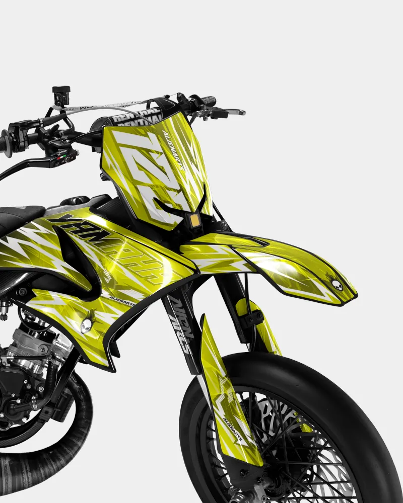 PLUME - Kit decorativo YAMAHA DT 50cc - Giallo