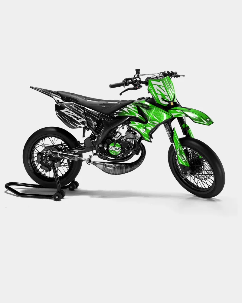 PLUME - Kit decorativo YAMAHA DT 50cc - Verde