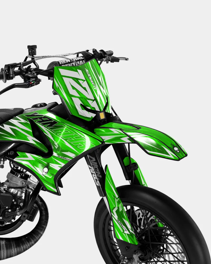 PLUME - Kit decorativo YAMAHA DT 50cc - Verde