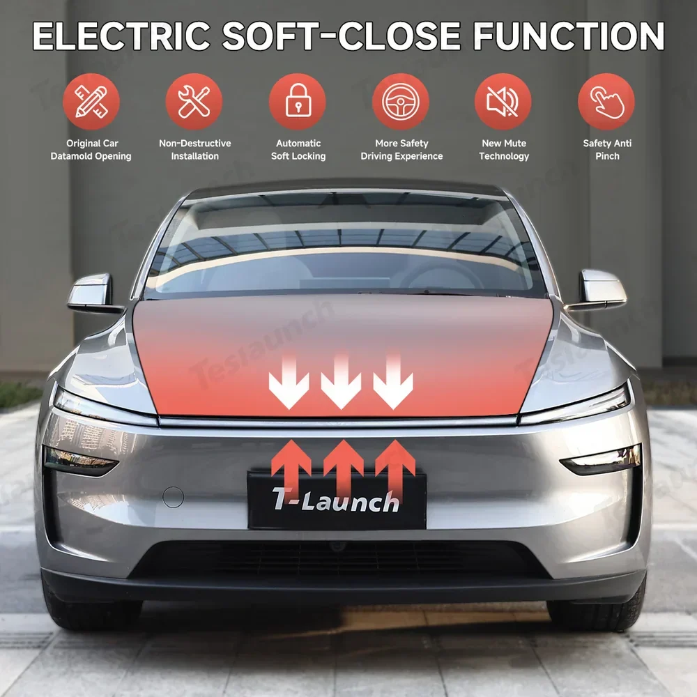 Premium Electric Power Frunk Lift System Tesla Models X, S, Y, and 3 - Enhance Accessibility and Convenience