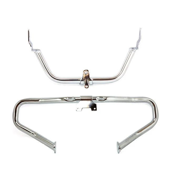 Protezione motore tagliata 1-1/4" cromata FLTR 15-21