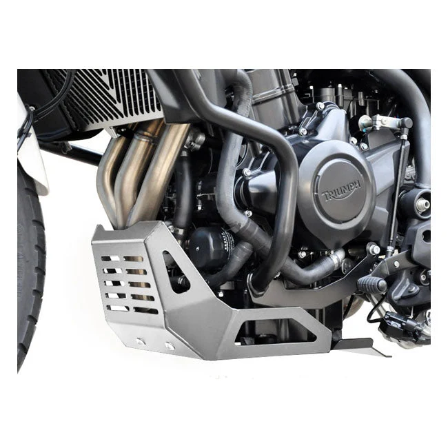 Protezione motore Zieger Argento Triumph 10-18 Tiger 800 / XC