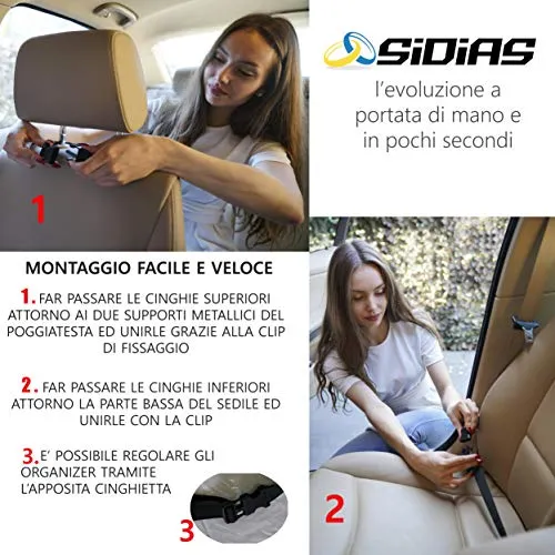 Protezione Sedili Auto Bambini Sidias 2pcs Omaggi Proteggi Sedile...