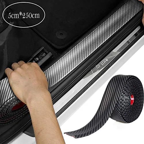 Protezione Soglia Auto, CompraFun Nastro Antiurto per Paraurti per...