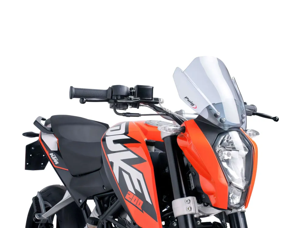 PUI6275W Parabrezza Puig New Generation trasparente KTM Duke 125 / 200 / 390 2011-16