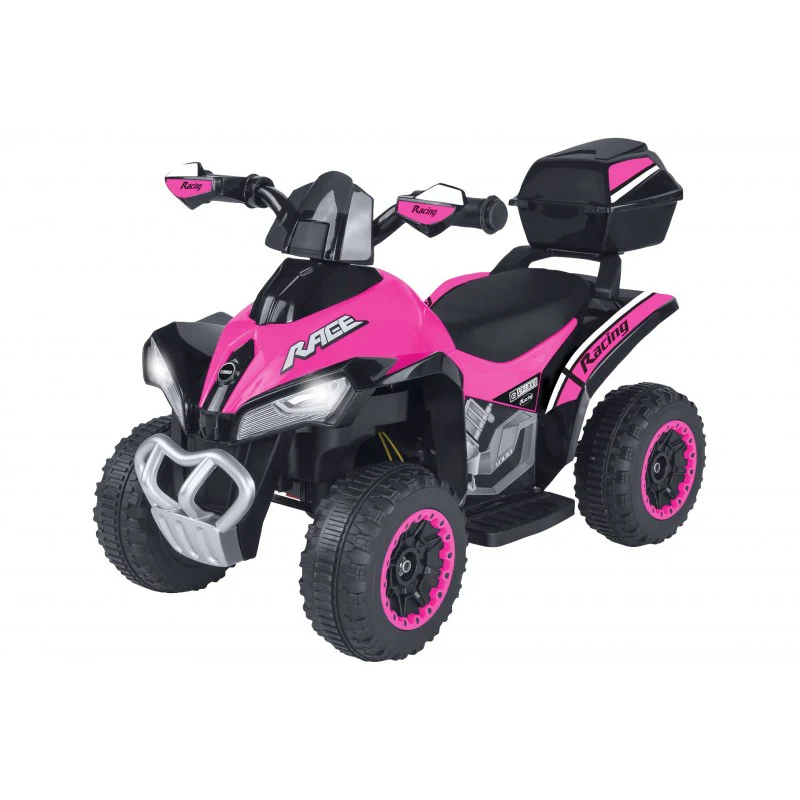 Quad B/O 6v 4.5ah Motore 1x15w Rosa