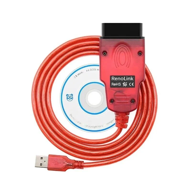 RENOLINK V1.99 Ecu Airbag Key Programmazione Software Renault Dacia