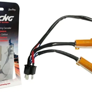 Resistenza elimina spia Warning canceller 50W 6 Ohm cablato H4