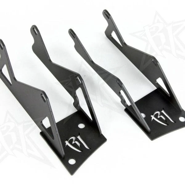 Rigid Industries Jeep JK - Double -Pillar Mount - Mounts 2 sets Dually/D2