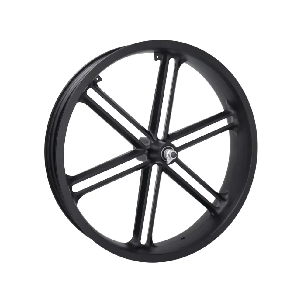 Ruota Anteriore Nera Completa V20 PRO Fatbike