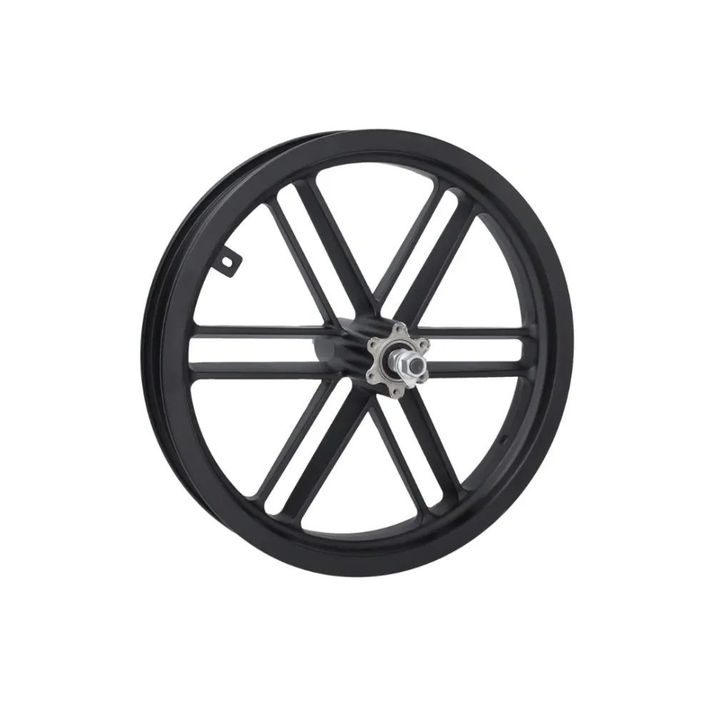 Ruota anteriore 16 pollici nera V8 Mini Fatbike