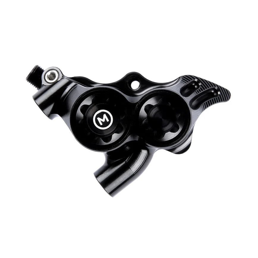 RX4+ Pinza freno Flatmount - Olio minerale - Nero
