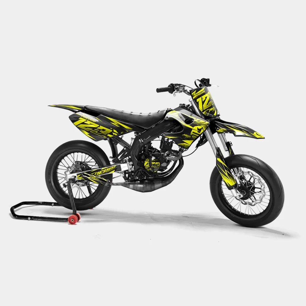 SABLE - Kit decorativo DERBI 50cc - Giallo