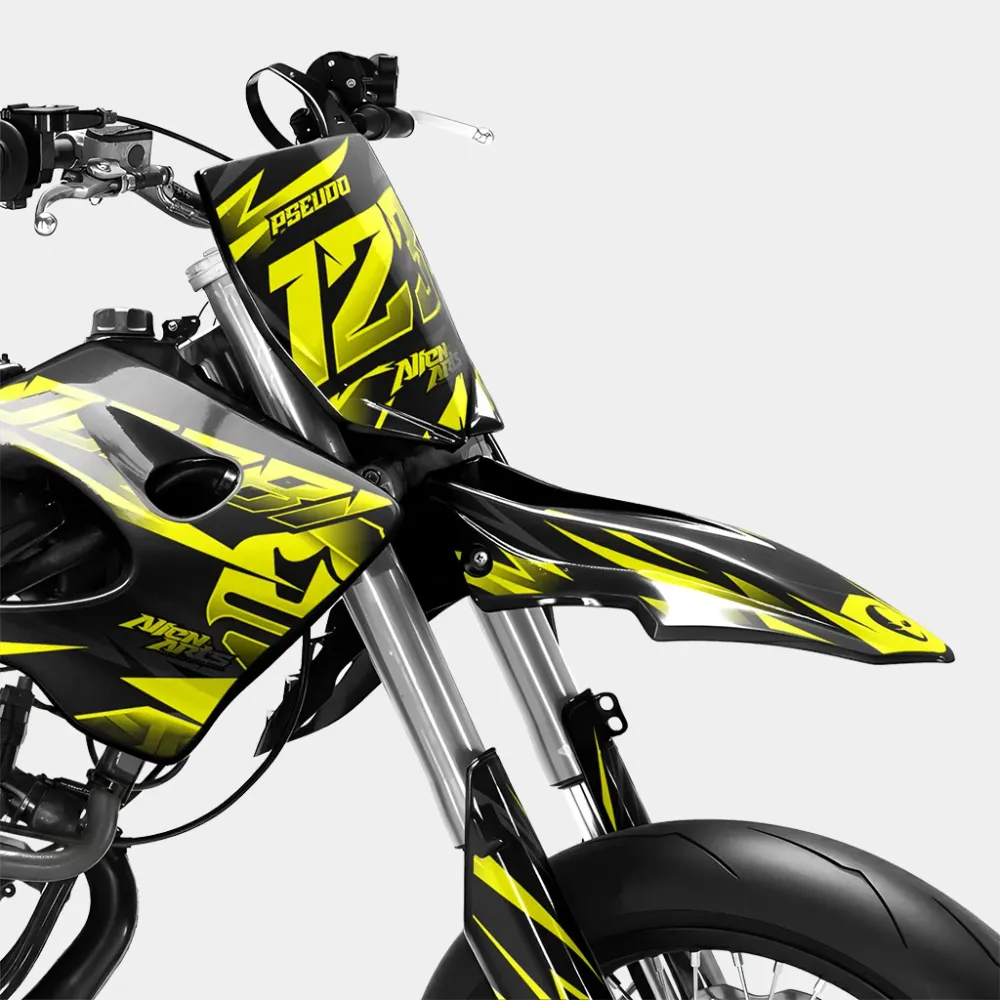 SABLE - Kit decorativo DERBI 50cc - Giallo