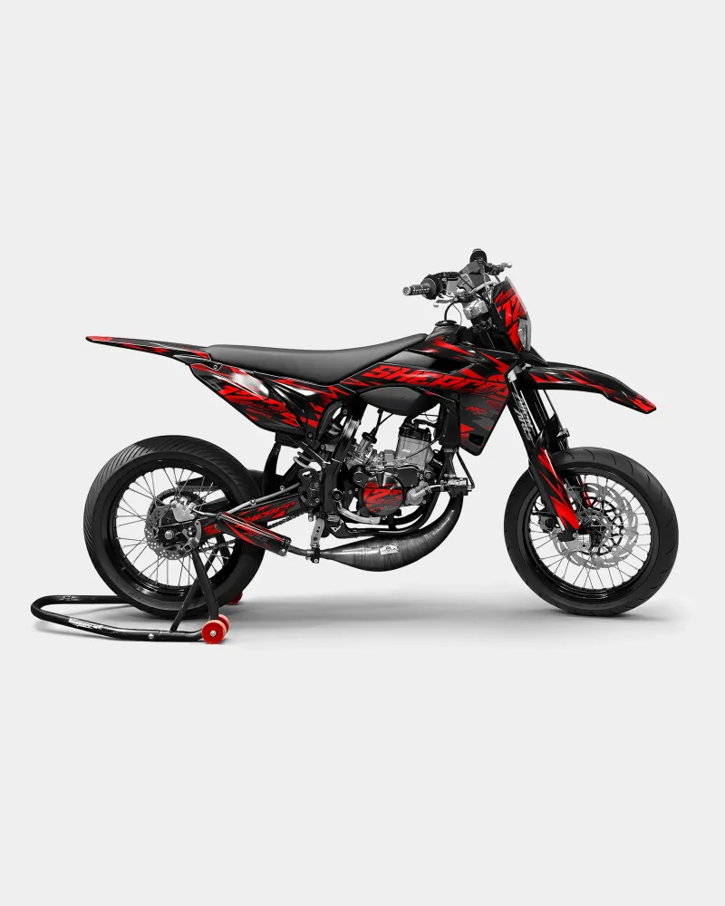 SABLE - Kit decorativo SHERCO 50cc - Rosso