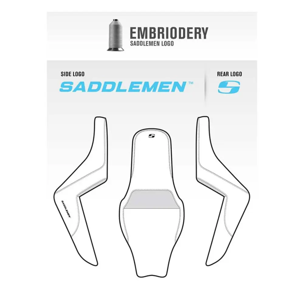 Saddlemen Step-Up Tuck-n-Roll raggio esteso per Indian