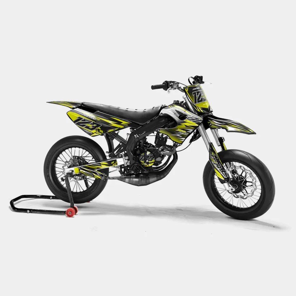 SENSO - Kit decorativo DERBI 50cc - Giallo