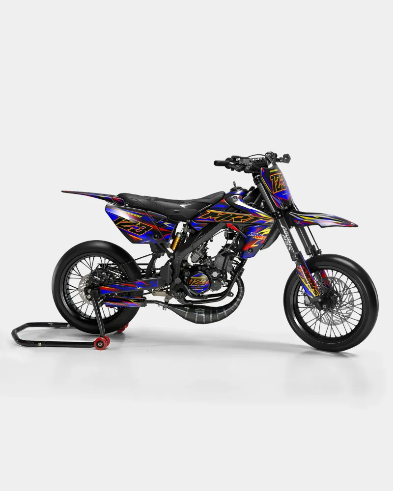 SENSO - Kit decorativo RIEJU 50cc - Blu Rosa