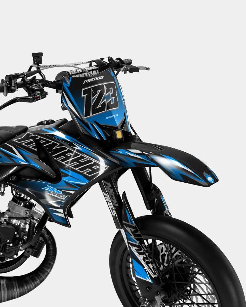 SENSO - Kit decorativo YAMAHA DT 50cc - Blu