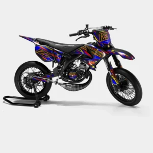 SENSO - Kit decorativo YAMAHA DT 50cc - Rosso Blu