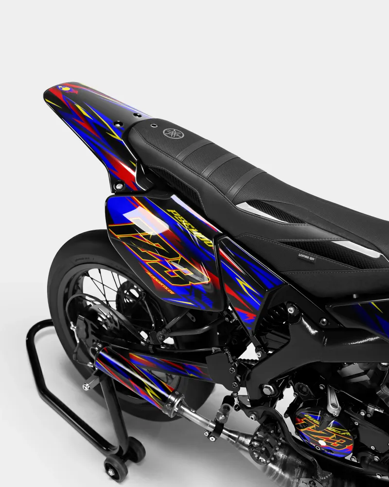 SENSO - Kit decorativo YAMAHA DT 50cc - Rosso Blu