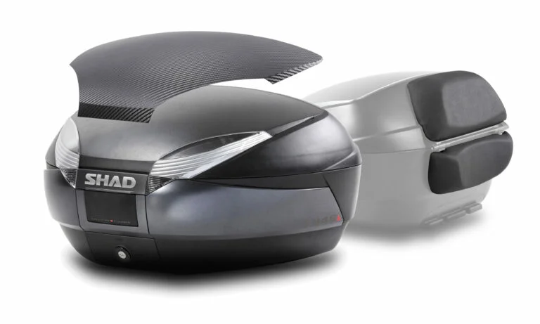 SHAD TC SH48 GRIGIO SCURO+CARBONIO+SCHIENALE PREMIUM