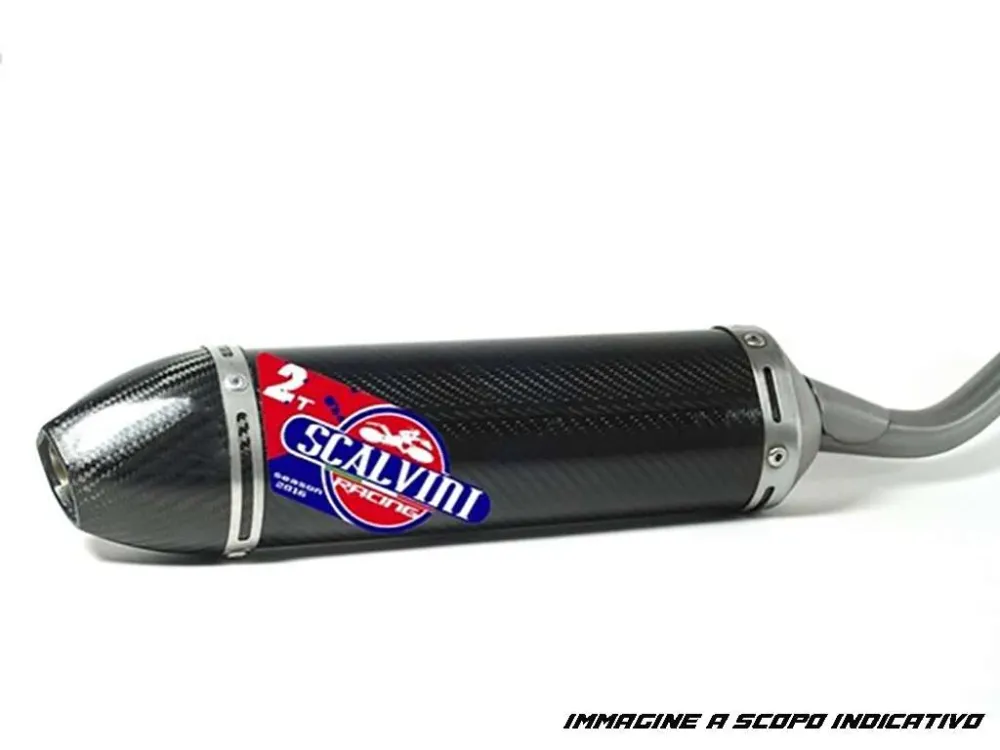 Silenziatore Scalvini full carbon Husqvarna TE 300 24-25