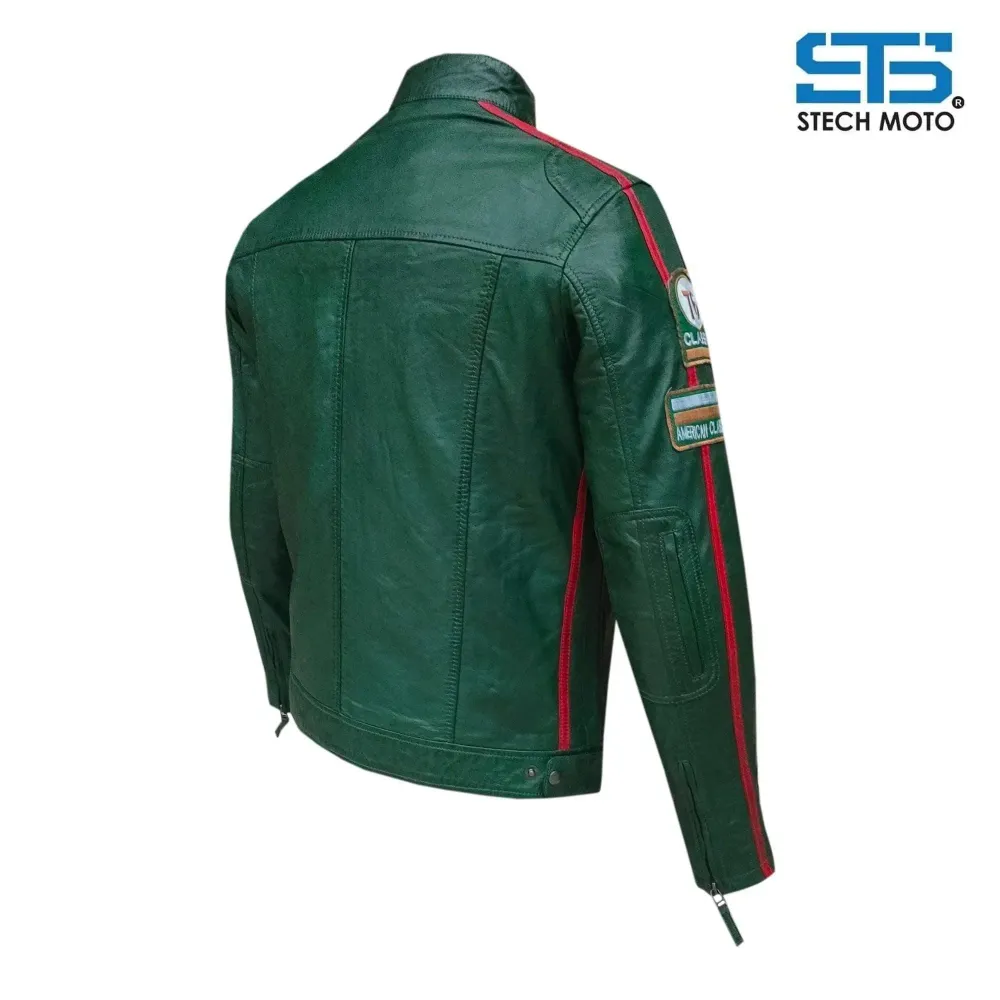Giubbotto pelle da Uomo S-tech ST 1510 Custom Vintage & Café Race