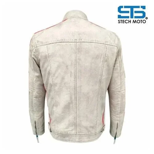 Giubbotto pelle da Uomo S-tech ST 1510 Custom Vintage & Café Race