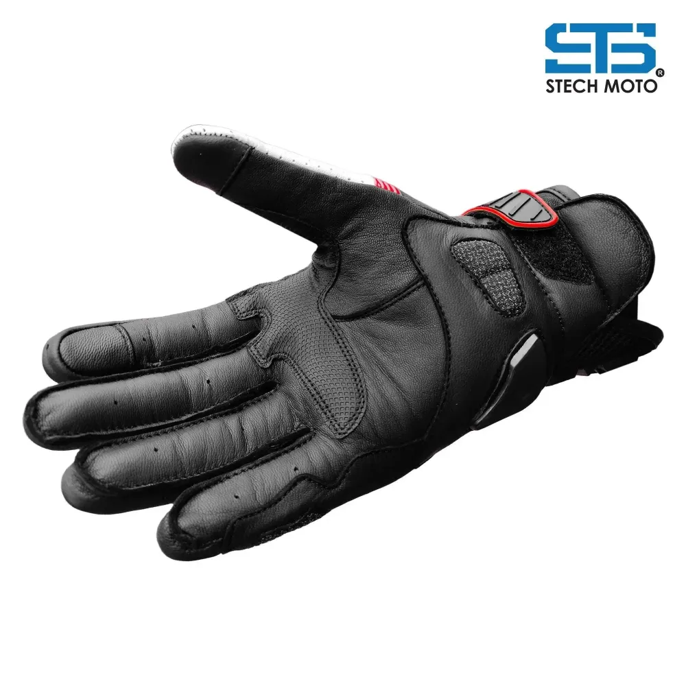 Guanti da Moto Pelle S-tech F 658 Quantum Touring e urban Off-Road ST