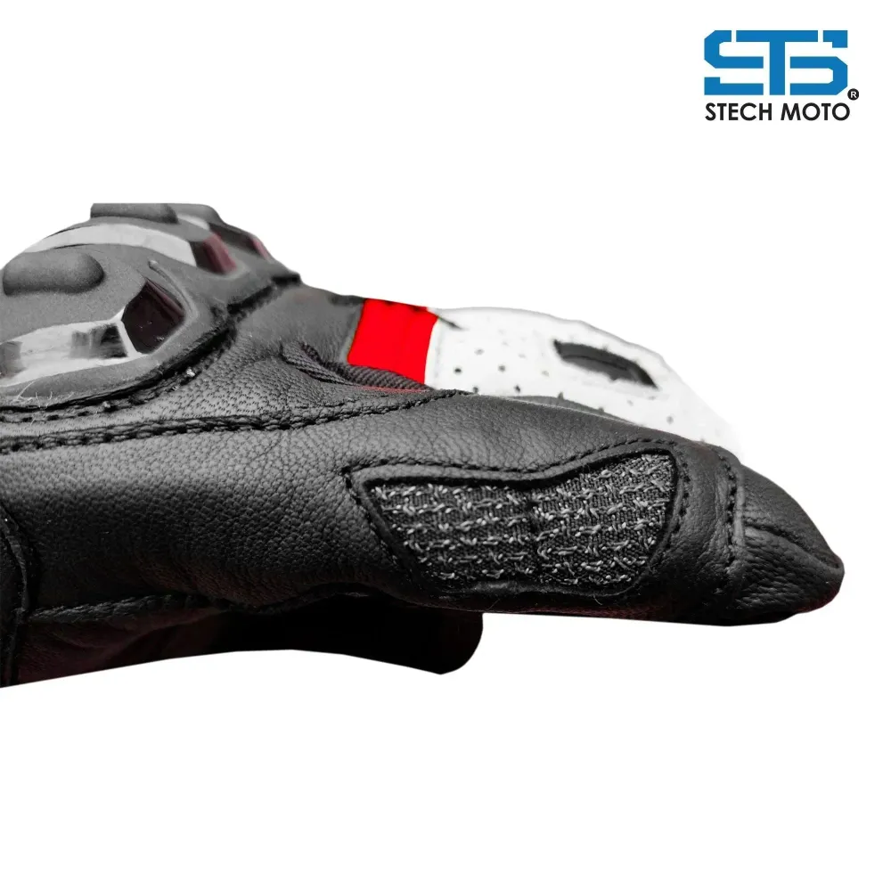 Guanti da Moto Pelle S-tech F 658 Quantum Touring e urban Off-Road ST