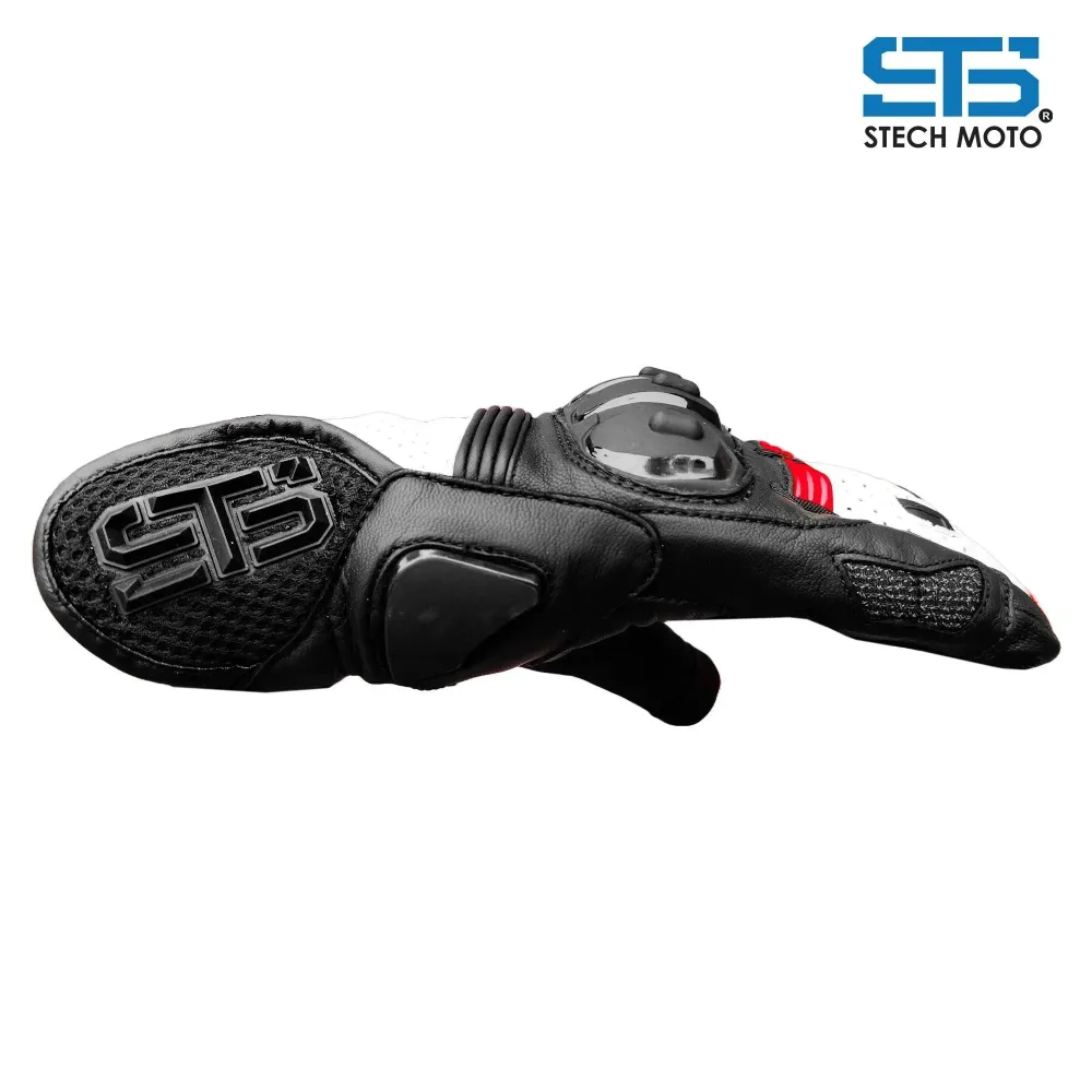 Guanti da Moto Pelle S-tech F 658 Quantum Touring e urban Off-Road ST