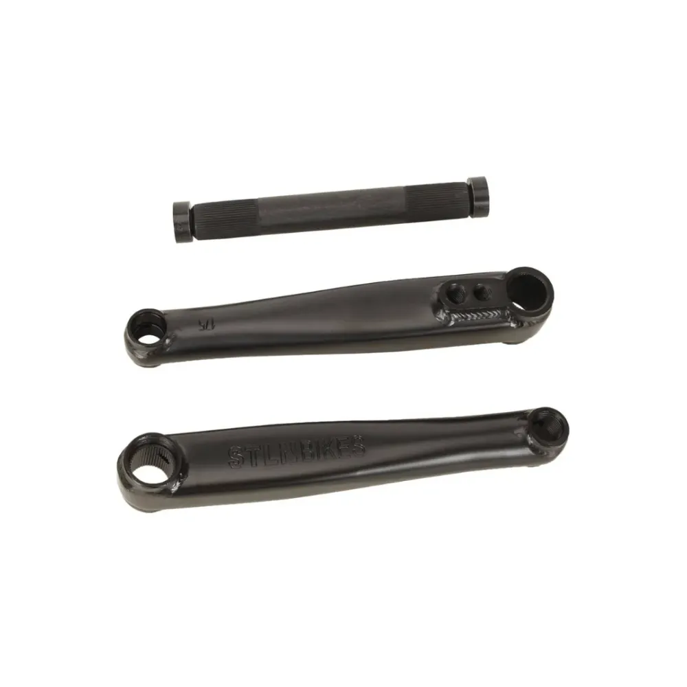 Stolen Talon V2 Guarnitura BMX 3-Pezzi 48 Scanalature 170mm - Nero