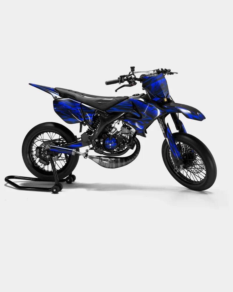 SUJAK - Kit decorativo YAMAHA DT 50cc - Blu scuro