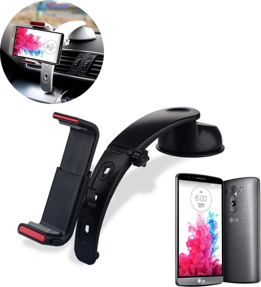 Supporto Jhd-301 Auto Universale 360 Gradi 3 1 Ventosa Per Smartphone