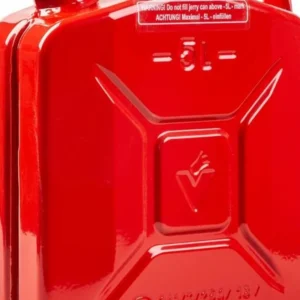 Tanica metallo da 5 lt rossa
