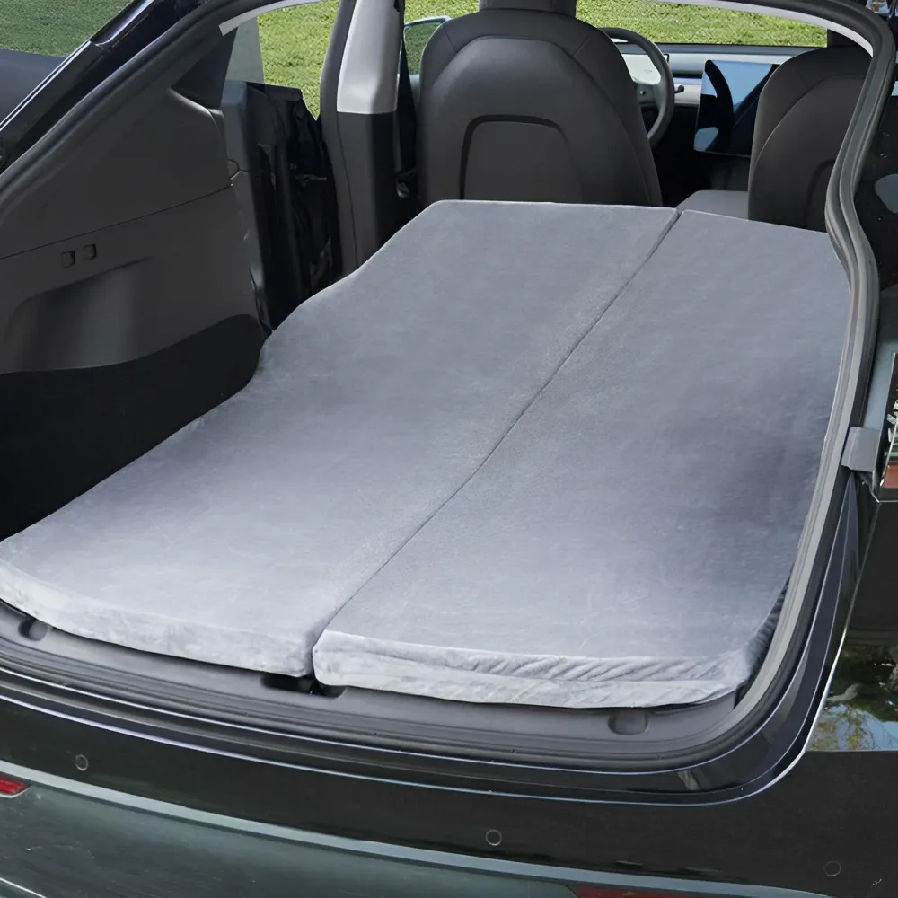 Tesla Model Materasso da campeggio 3/Y con memory foam - Ideale per viaggi auto