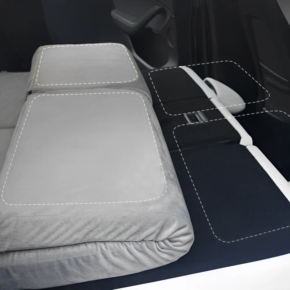 Tesla Model Materasso da campeggio 3/Y con memory foam - Ideale per viaggi auto