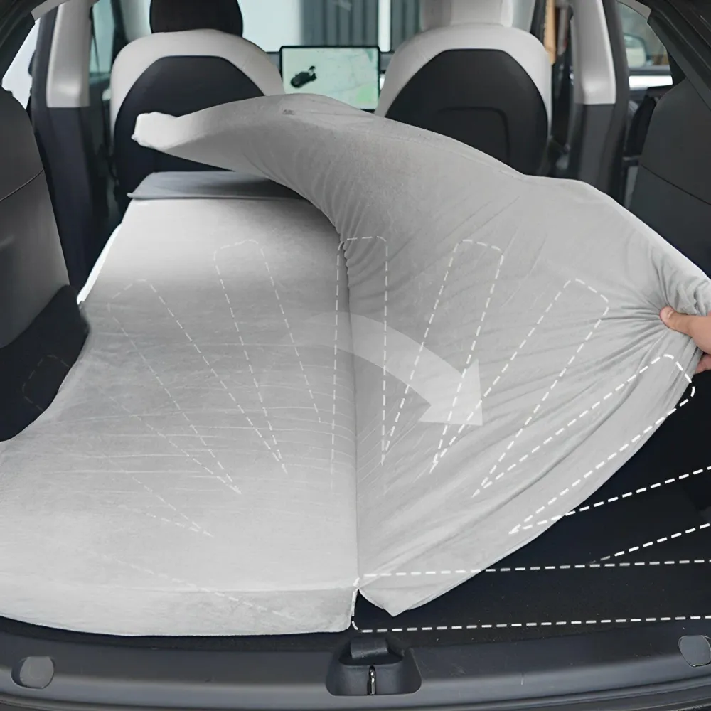 Tesla Model Materasso da campeggio 3/Y con memory foam - Ideale per viaggi auto
