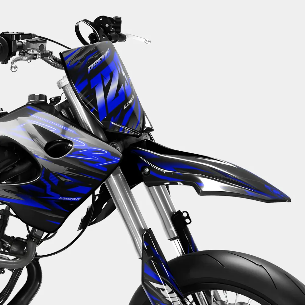 VAGUE - Kit decorativo DERBI 50cc - Blu scuro