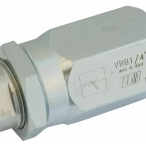 Valvola di strozzamento bidirezionale da 1/4"