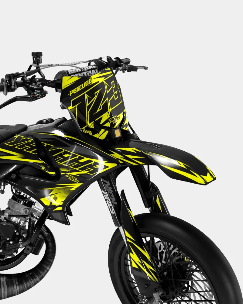 VIREO - Kit decorativo YAMAHA DT 50cc - Giallo