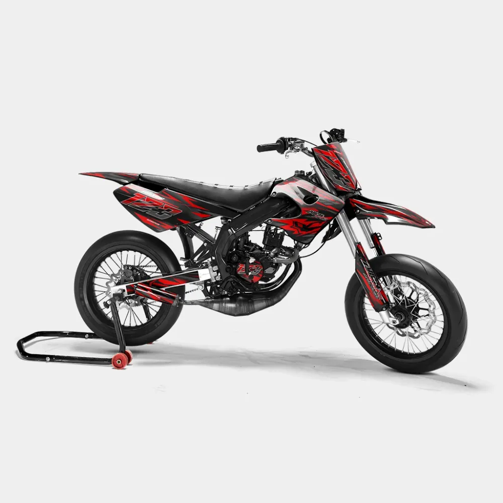 VITRA - Kit decorativo DERBI 50cc - Rosso