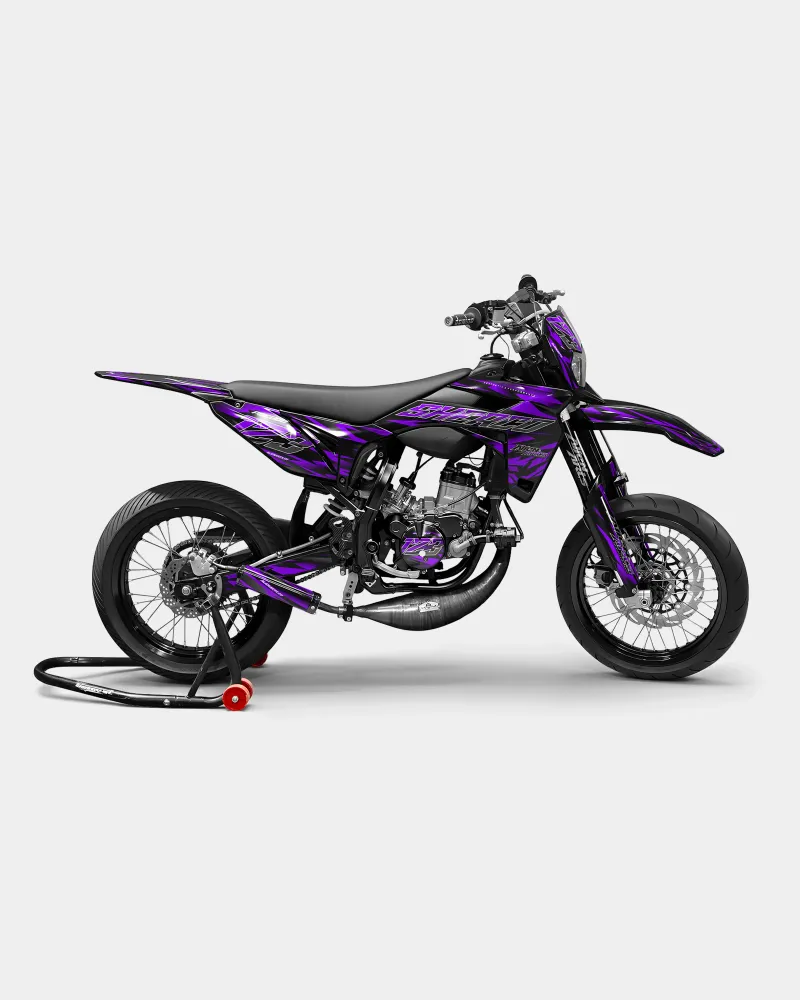 VITRA - Kit decorativo SHERCO 50cc - Viola