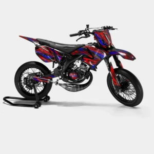 VITRA - Kit decorativo YAMAHA DT 50cc - Rosso Blu